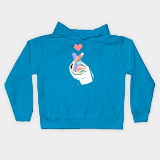 KPOP LOVE SIGN Kids Hoodie